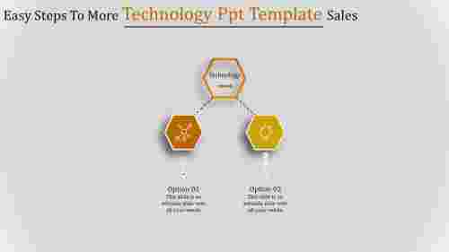 technology ppt template-Easy Steps To More Technology Ppt Template Sales-2-Yellow